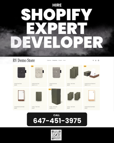 Shopify Expert Developer in Brampton | eCommerce Expert, View more