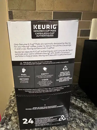 Box of 24 Kicking Horse THREE SISTERS Keurig Coffee Pods, View more