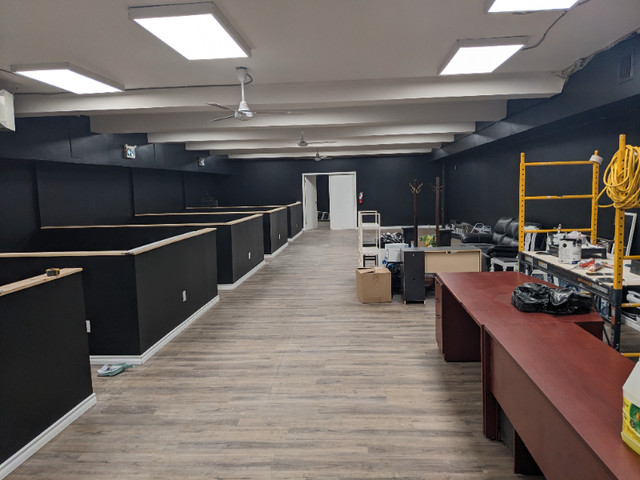 2,800 Sq Ft basement for rent in Downtown Timmins in Commercial & Office Space for Rent in Timmins