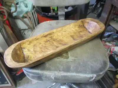 Selling quickly at $30.00 ....super condition......its 5 3/4 inches deep x 19 3/4 inches across x 2...