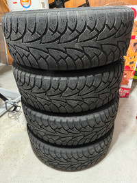 HANKOOK 205/65/r16 SNOW TIRES & RIMS