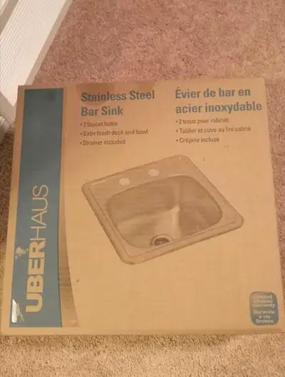 Stainless steel bar sink , View more