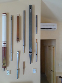 organ pipe display