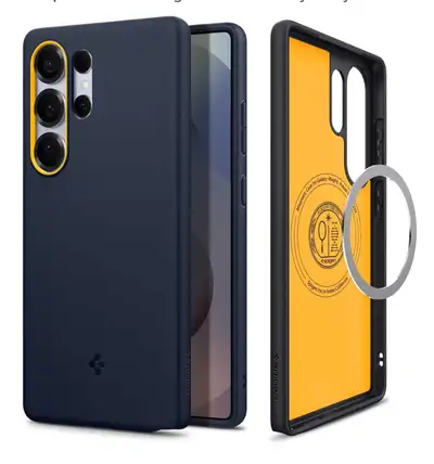 Spigen Case for Galaxy S25 Ultra Case, Galaxy S25 Ultra NanoPop MagFit [Fast Wireless Charging] Comp...