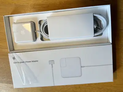 Apple, 45W, MagSafe 2 Power adaptor. Model A 1436, New in Box!, View more