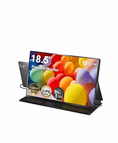 Ingnok Portable Monitor, 18.5" FHD 1080P 100% sRGB Laptop, View more