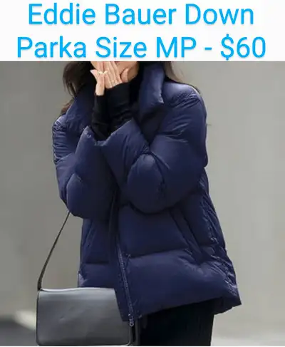 A few women's winter coat / jacket. Size, Price, and Condition shown in pictures. Inquire if any que...