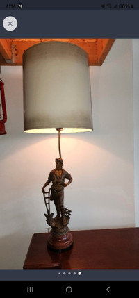Antique table lamp 