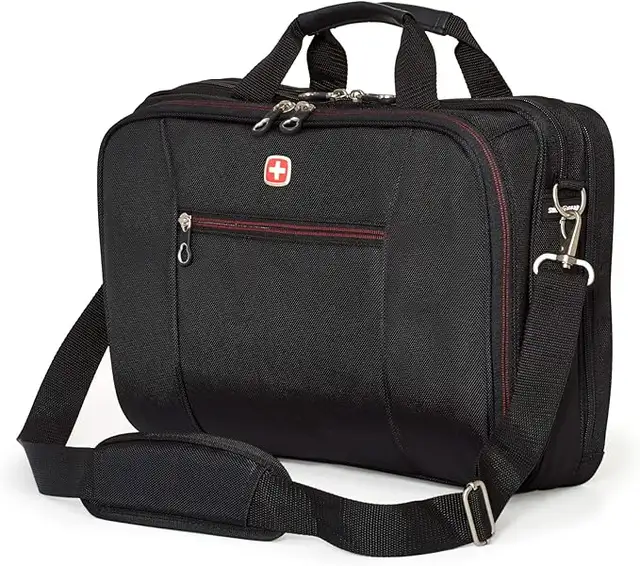 Swiss Gear Ballistic Top-Loading 15.6" Laptop Case (SWA0907) in Laptop Accessories in Markham / York Region - Image 2