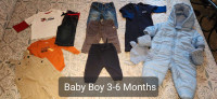 BABY BOY SIZE 3-6 MONTHS 