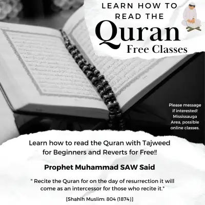 Learn Quran with Tajweed for Beginners and Reverts for Free, View more