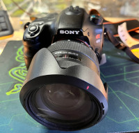 Sony A65 with Lens and Charger