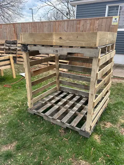 Custom Made Outdoor Storage Unit With Planter Box On Top, View more