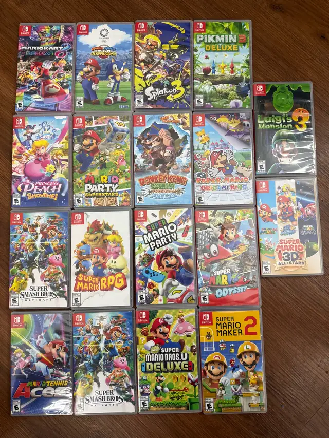 Nintendo Switch Mario Games . 60 each in Nintendo Switch in Kitchener / Waterloo - Image 2