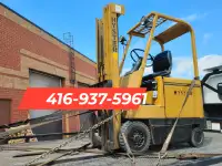 CHEAPEST FORKLIFT TRANSPORT in ONTARIO ☎️416-937-5961☎️