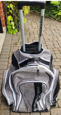 Sherwood Rekker Wheeled Backpack Hockey bag reduced!