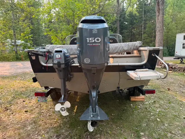 2006 Yamaha G3 Angler V185 with 150 HP 4-Stroke Yamaha Engine in Powerboats & Motorboats in Winnipeg - Image 3