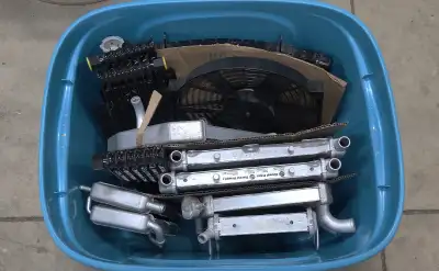 Box of motorcycle and ATV radiators. Could also fit snowmobiles. All are new, I do not know what bik...