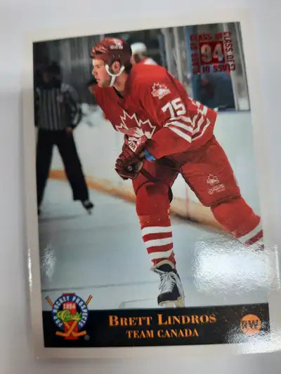 Brett Lindros 1994 Classic Pro Hockey Prospects #204, View more