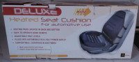 DELUXE HEATED SEAT CUSHION FOR AUTOMOTIVE USE