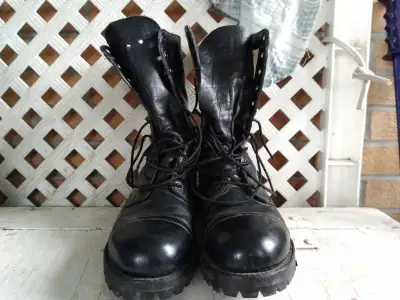 Bottes Rangers canadiennes 90 era 10 us VRAI CUIR!, View more