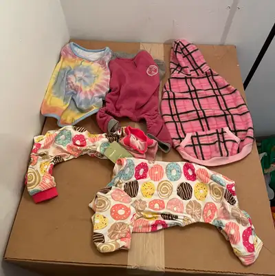 Small Dog Clothes Pink Lot, View more