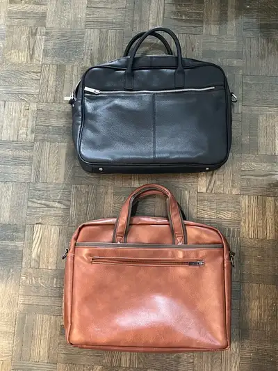 Black and Brown Leather Briefcases, View more