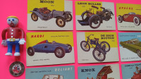 9 -  Different  1954 TOPPS WORLD ON WHEELS Cards ( LOT 4)