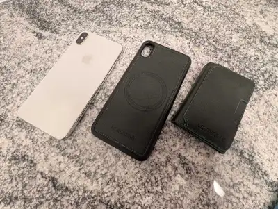 iPhone XS Max 256GB - Good Condition - MagSafe Leather Case, View more