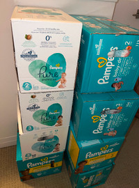 Pampers pure & pamper Swaddlers Brand New & Sealed