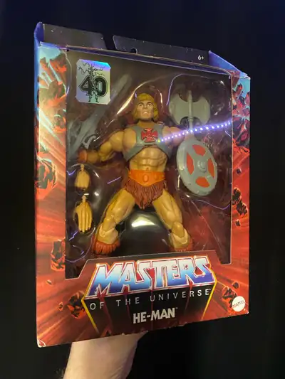 Masters of the universe, He-man action figure, View more