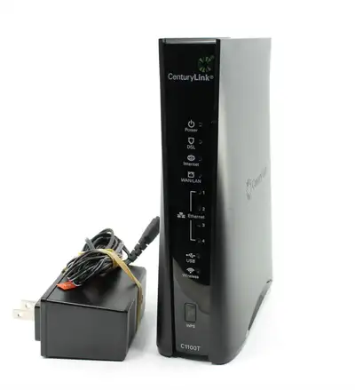 CenturyLink Technicolor Routeur WiFi C1100T Vdsl2 Modem 802.11n, View more