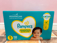 Pampers Diapers Size 5 (Swaddlers, Cruisers 360 Fit)