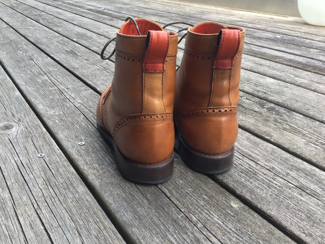 Allen Edmonds 9 D Dalton walnut dress boot  in Men's Shoes in St. Catharines - Image 3