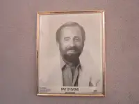 Framed Picture of Country Music Star Ray Stevens Vintage