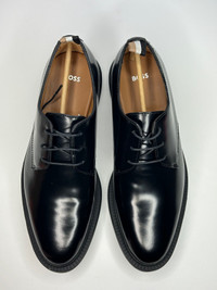 BOSS Black Leather NEW Dress Shoes Hugo Boss Men’s 