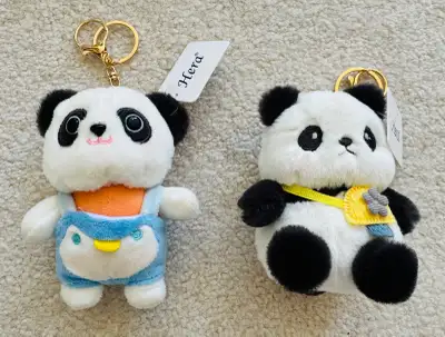 Soft panda key chain, View more
