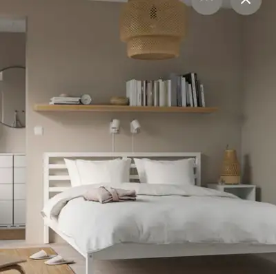 IKEA BED FRAME - TARVA (porcelain white), View more
