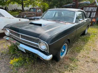1967 Ford Falcon project car. 390 motor with C6 auto trans installed. Odometer: 34462 miles. Bucket...