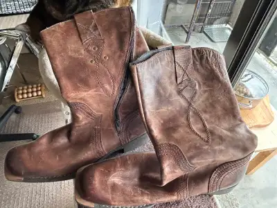 Bellini leather boots., View more