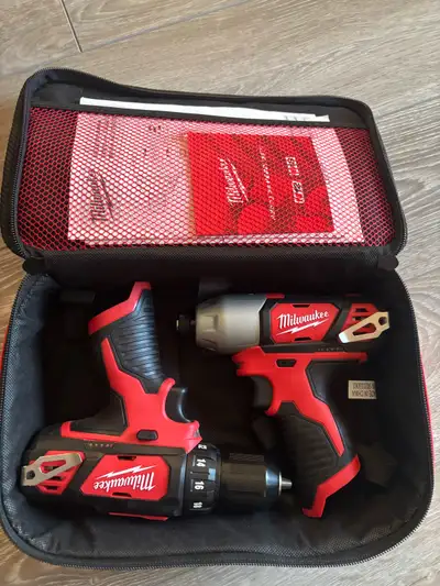 Milwaukee M12 12-Volt Lithium-Ion Cordless Drill Driver/Impa, View more