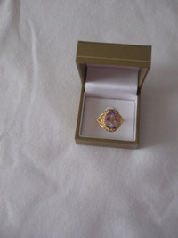 NEW Sterling Silver size 10 Rose de France Ring $55.