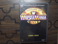FS: WWE "The History Of WrestleMania I-IX" (1985-1993) DVD