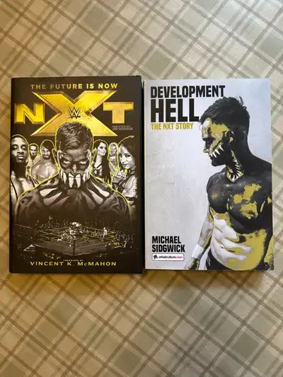 NXT Wrestling Books (Lot of 2), View more