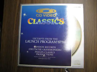 Laser disc - Classical Music by various Orchestras, View more