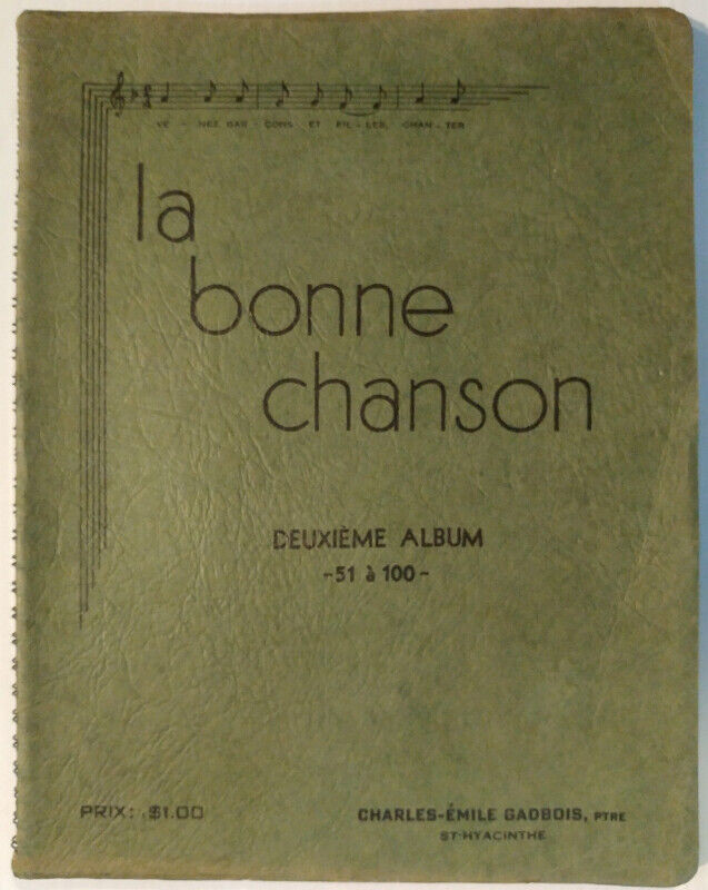 Cahiers de La Bonne Chanson. dans Autre  à Longueuil/Rive Sud - Image 2
