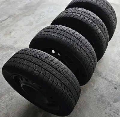 Selling AS/IS More than 50% tread life Winter tires and steel rims Serious inquiries only