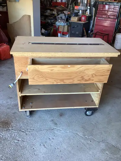 Drum sander 30" 3/4HP cont duty motor. Check Steve Maxwell comments Dec 18/05 in Times Journal paper...