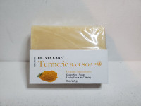 Olivia Care turmeric bar soap organic 8oz / barre de savon 226g