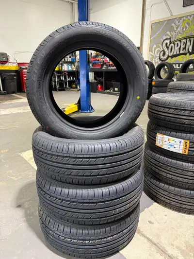 Hello, we have the following tire sizes available: 205/55/16 215/55/16 205/50/17 235/60/18 225/65/17...
